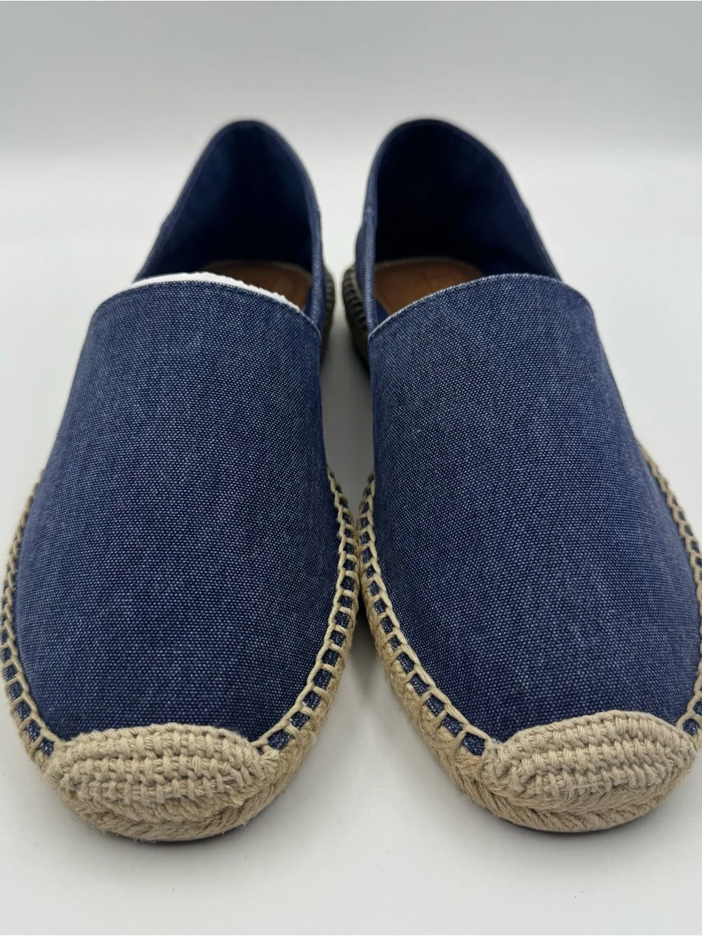 POLO RALPH LAUREN Men's US 10 D Washed Canvas Cevio V2 Espadrille Navy